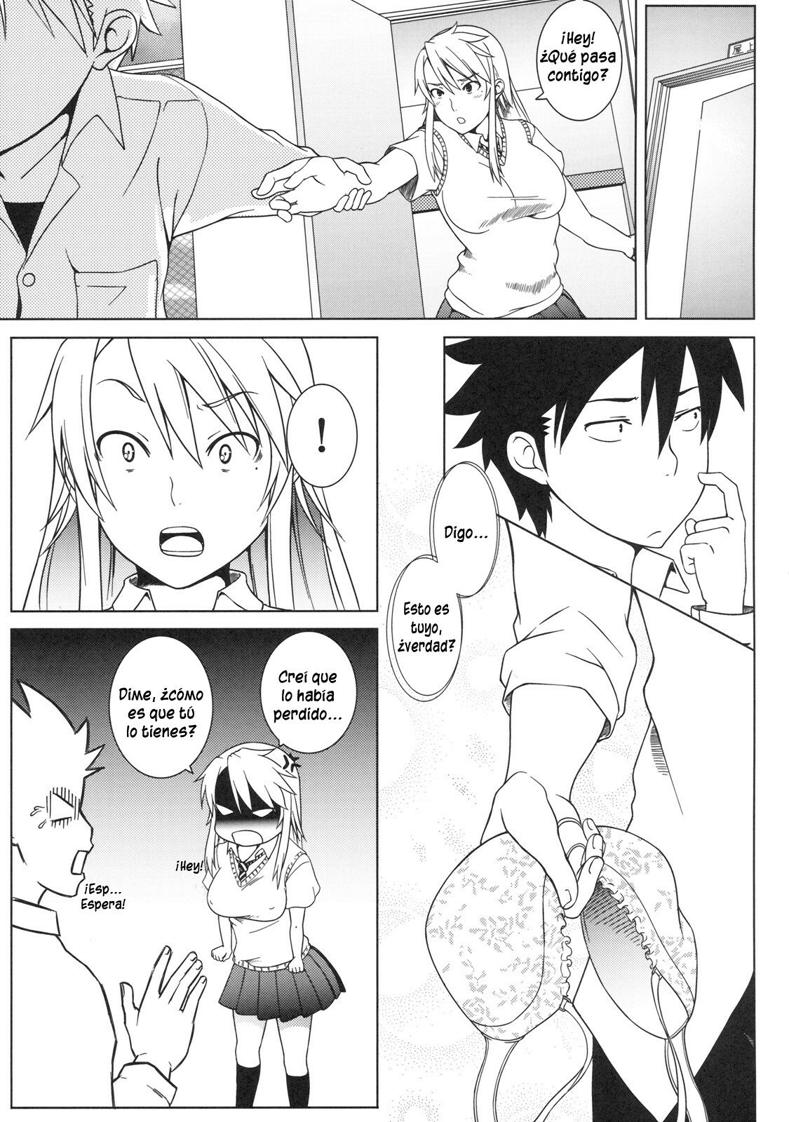 [SQUEEZE!! (Oboro)] Itazura Nyanko! (Nyan Koi!) [Spanish] [BloodHunter] page 6 preview