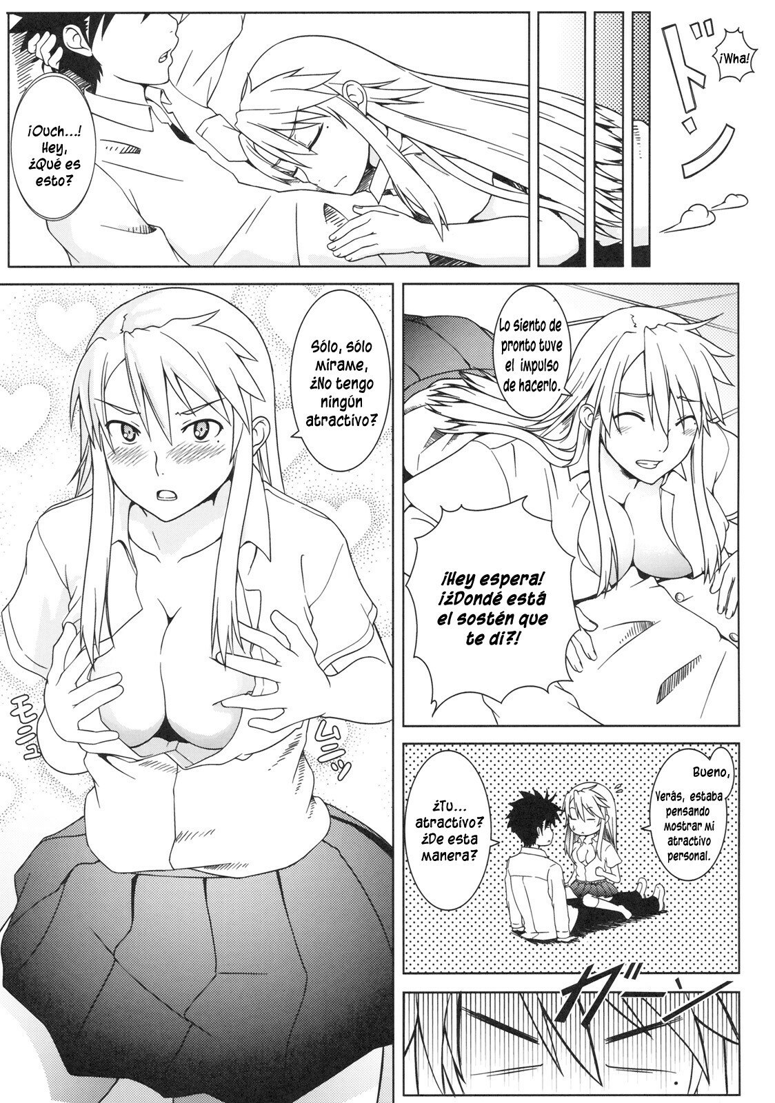 [SQUEEZE!! (Oboro)] Itazura Nyanko! (Nyan Koi!) [Spanish] [BloodHunter] page 8 preview