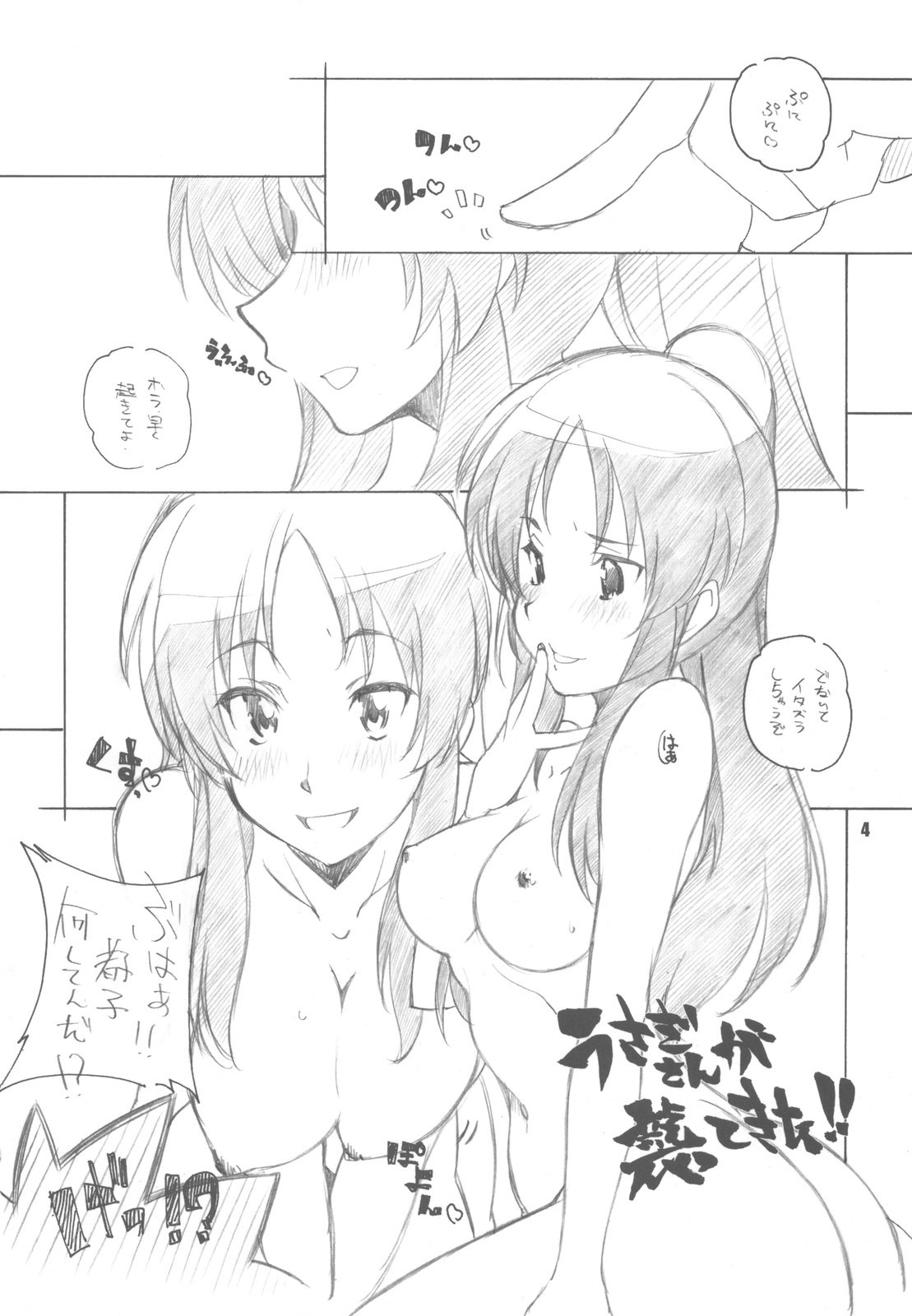 (C77) [maruarai]Usuagi-san ga kishyuttekita!! page 4 preview