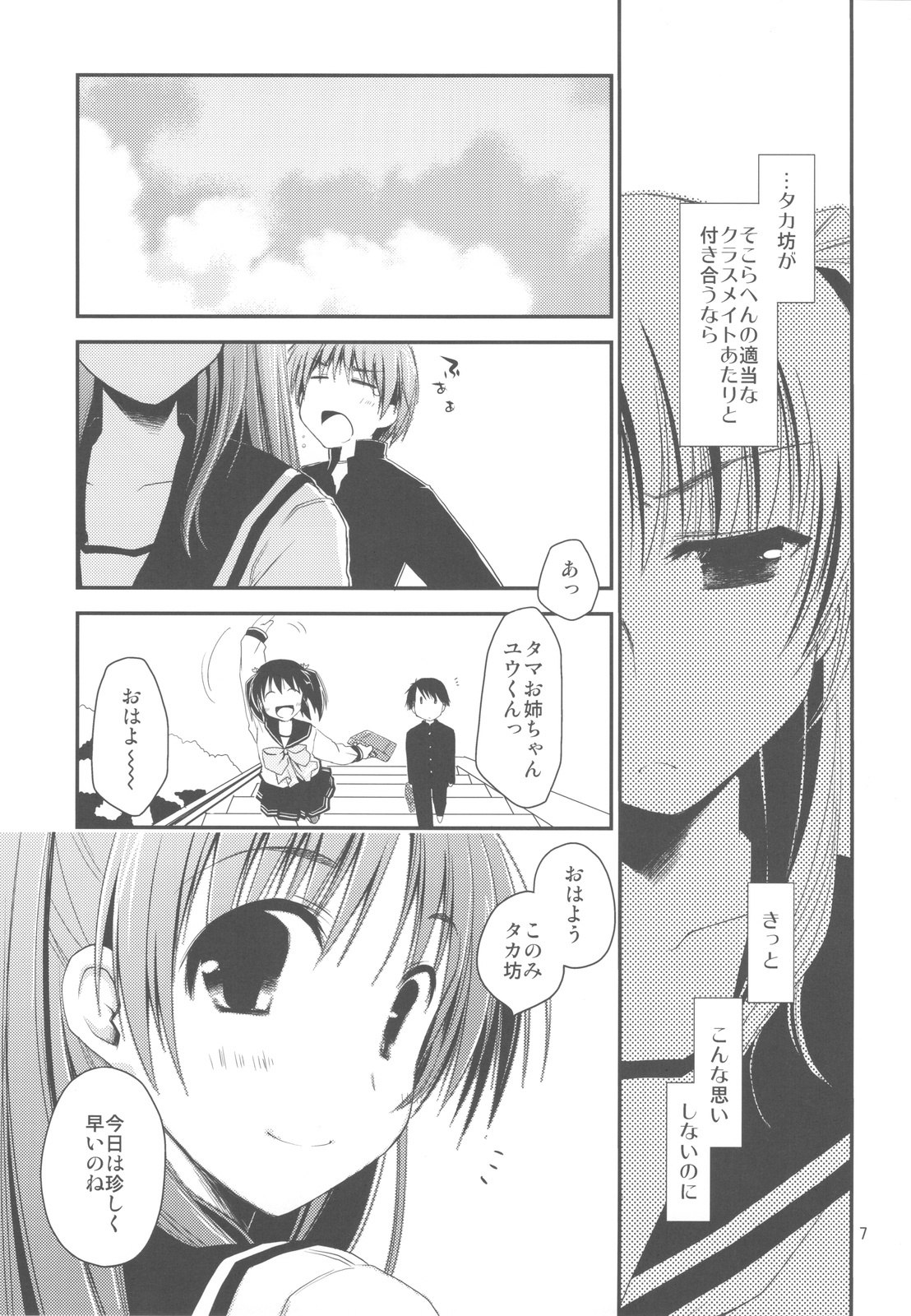 (C77) [Ponkotsu Works] Sappari Fukou na Kousaka Tamaki (ToHeart 2) page 7 preview