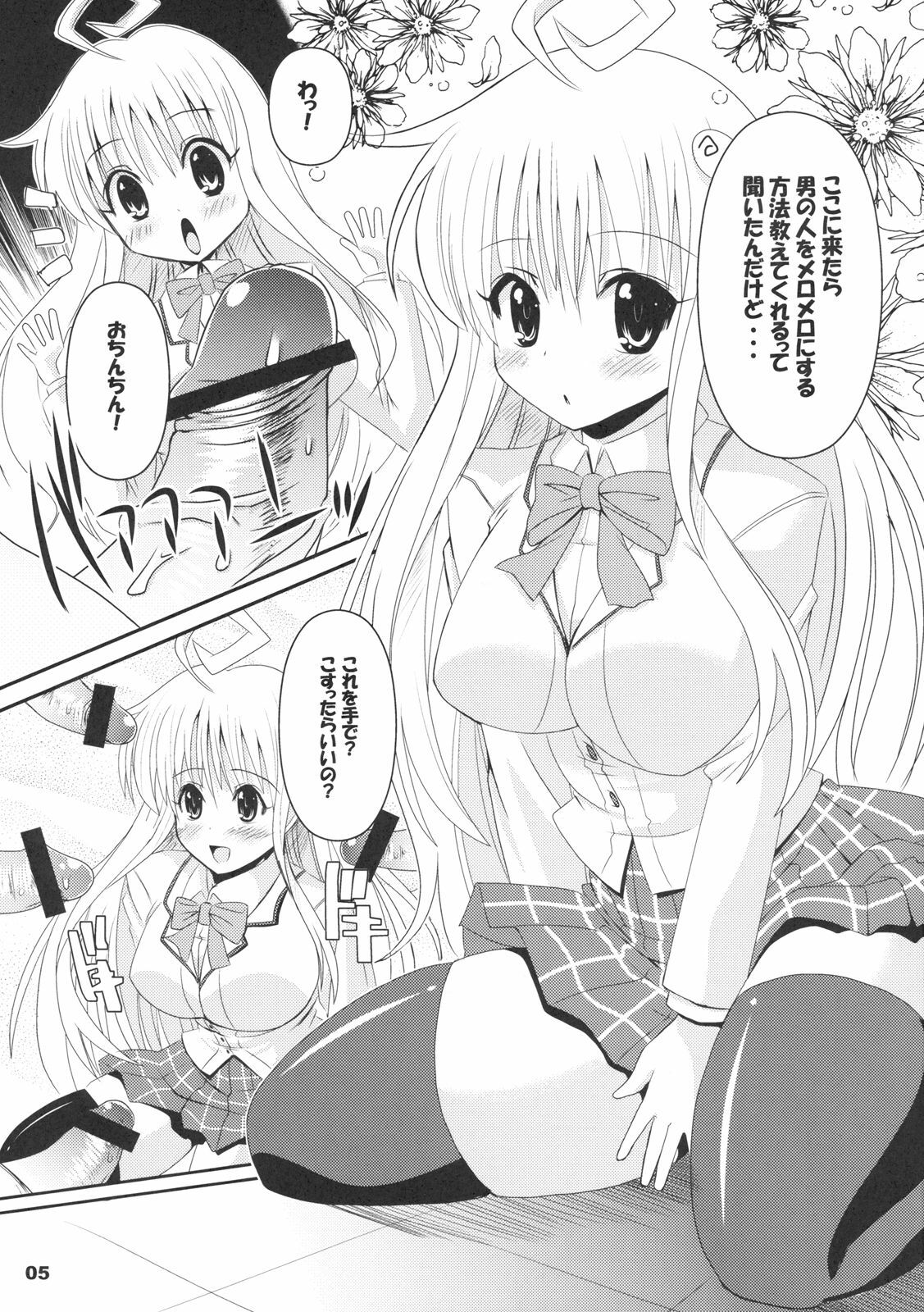 (C75) [KURUBUSI-KAI (SINSIN)] ToLove-ru Shooting (ToLove-ru) page 5 preview