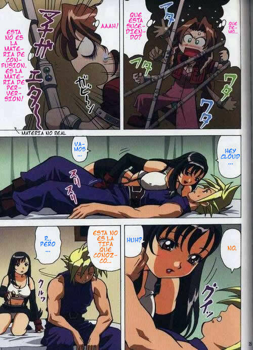 [Ohkura Bekkan, Megami Kyouten (Aoki Reimu, Ohkura Kazuya)] Love Trouble (Final Fantasy VII) [Spanish] [Jedah12] page 6 preview