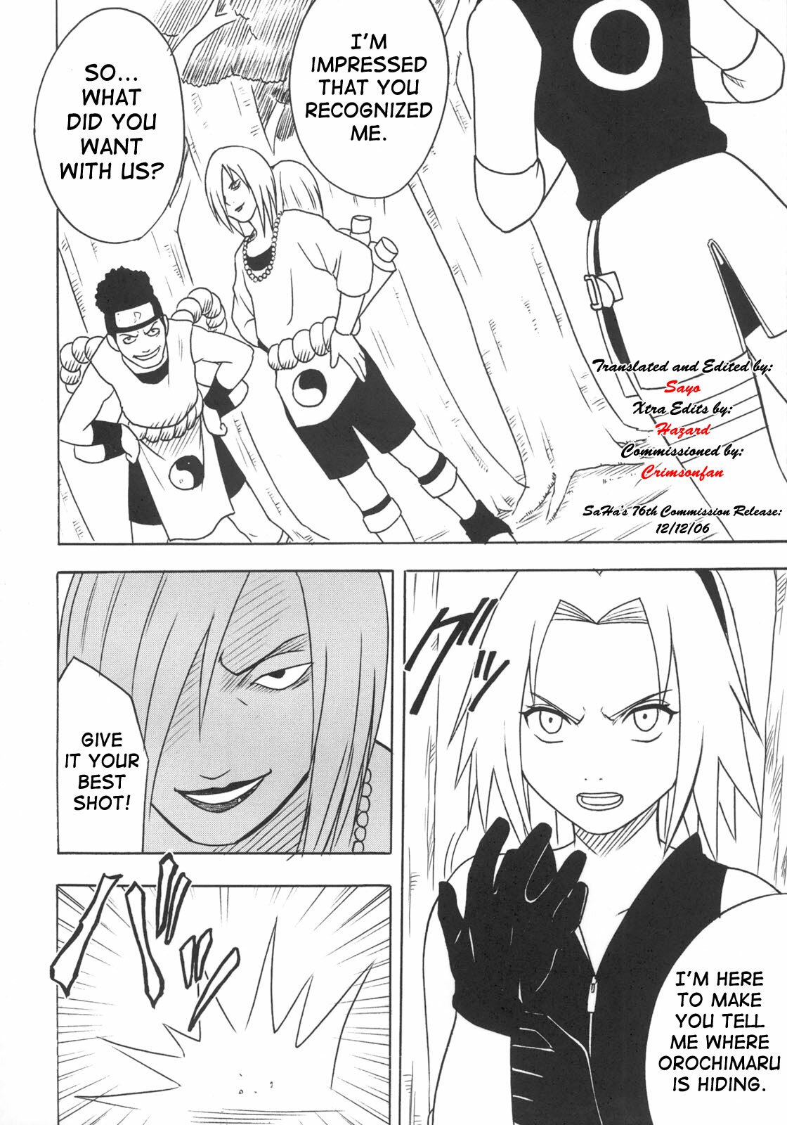 [Crimson] Uzumaki Hanataba 2 | Whirlpool Bouquet 2 (Naruto) [English] [SaHa] [Incomplete] page 5 preview