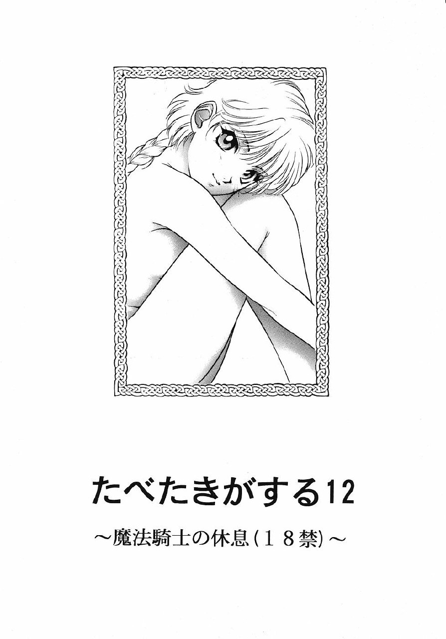 (Comic Castle 6) [Paradise City (Various)] Tabeta Kigasuru 12 (Magic Knight Rayearth) page 2 preview