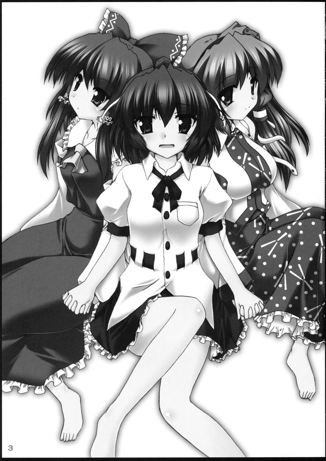 (C76) [Yuugen Jikkou (Gonzaburo-)] YabuHebi!? (Touhou Project) page 2 preview