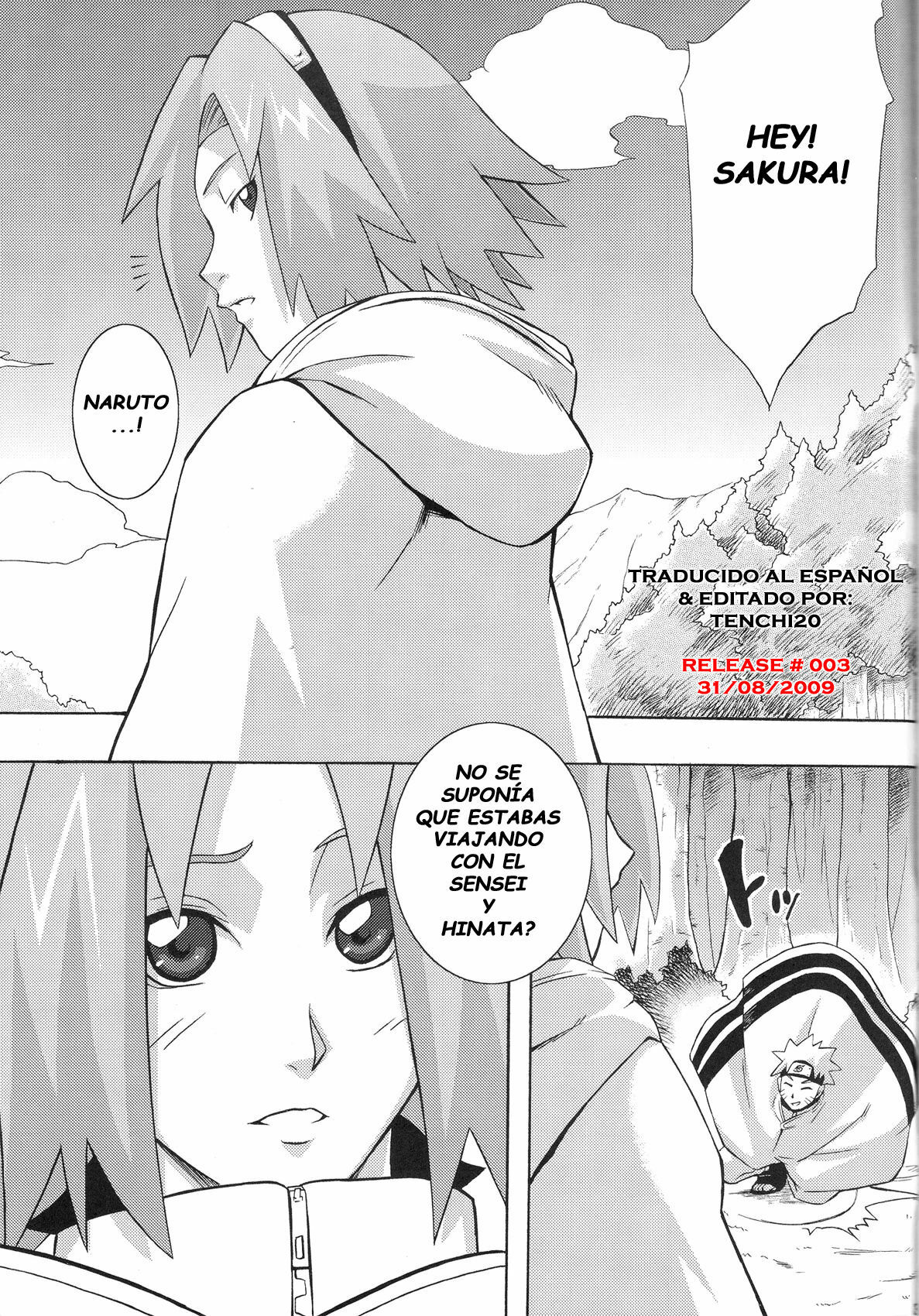(C76) [Karakishi Youhei-dan Shinka (Sunahara Wataru)] Yokubari Saboten (Naruto) [Spanish] [tenchi20] page 2 preview