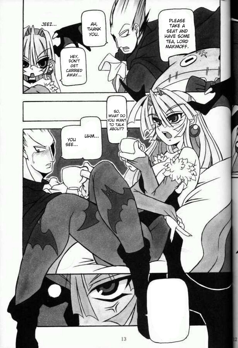 (C61) [NNZ DAN (Great Magami)] Moeyo!! Morrigan (Darkstalkers) [English] page 12 preview