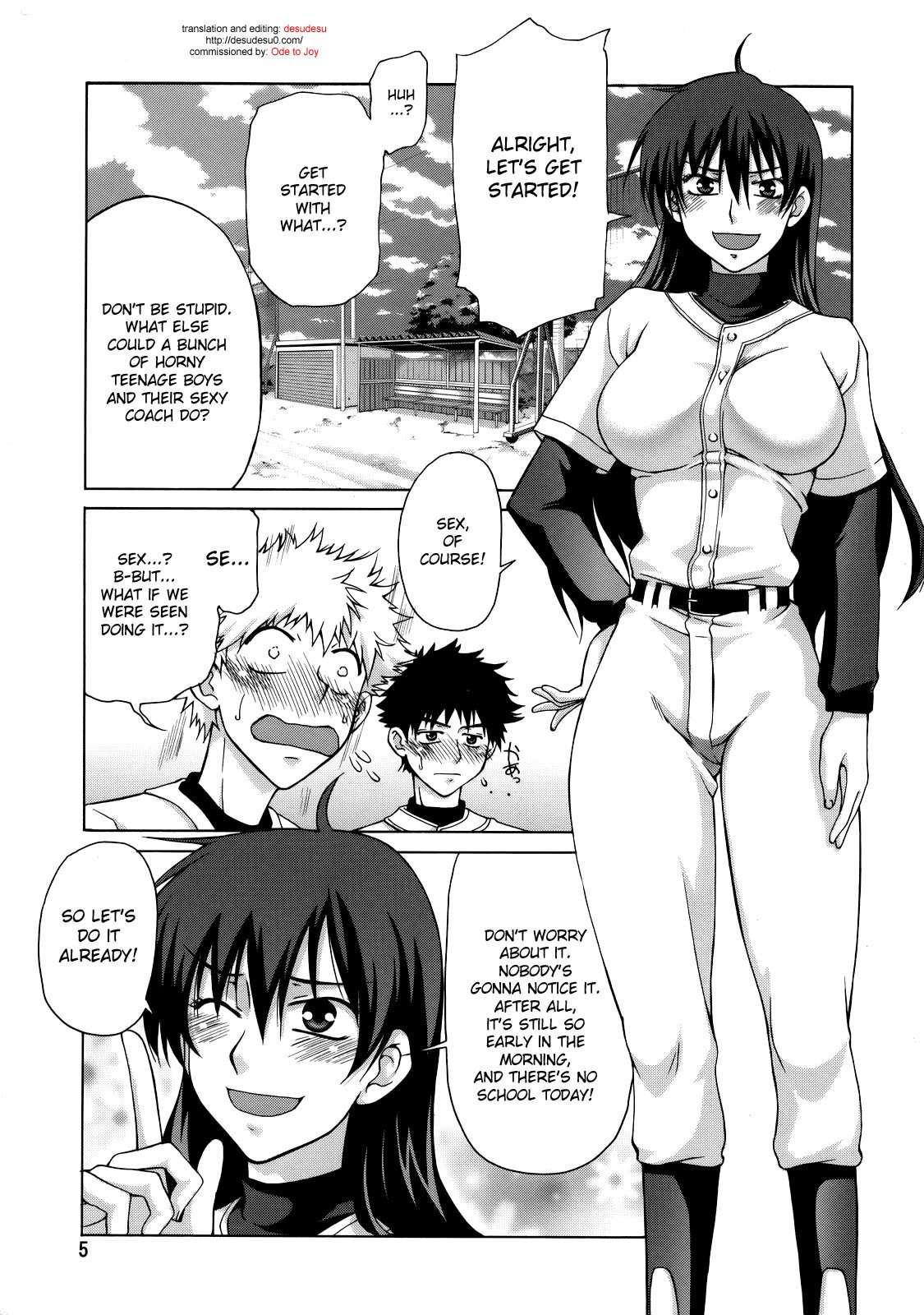(C73) [GOLD RUSH (Suzuki Address)] Momokan (Ookiku Furikabutte) [English] [desudesu] page 4 preview