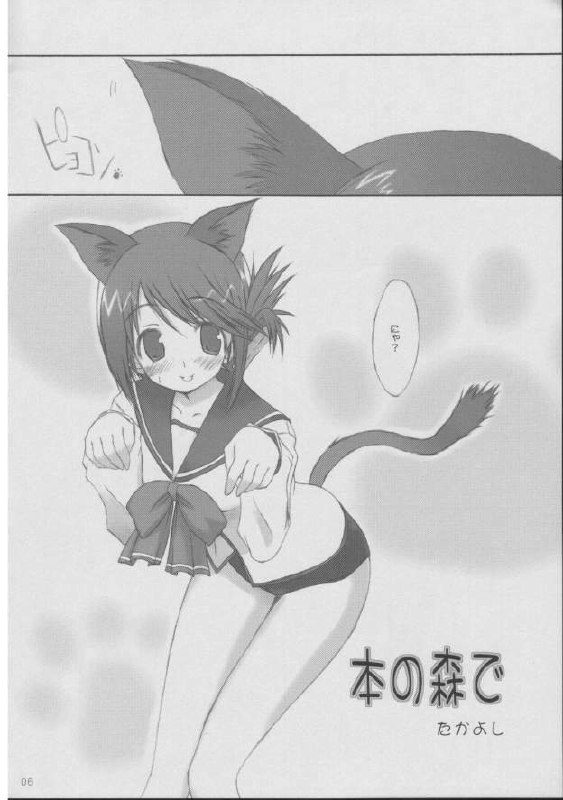 [4T] Hon no mori de (ToHeart 2) page 5 preview