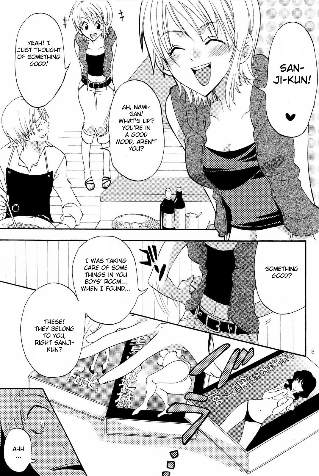 (C68) [Kurione-sha (YU-RI)] Kanjuku Orange (One Piece) [English] [One of a Kind Productions] page 2 preview