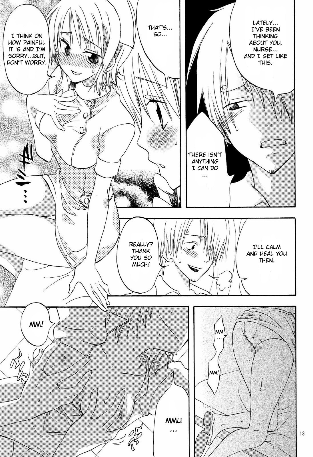 (C68) [Kurione-sha (YU-RI)] Kanjuku Orange (One Piece) [English] [One of a Kind Productions] page 12 preview