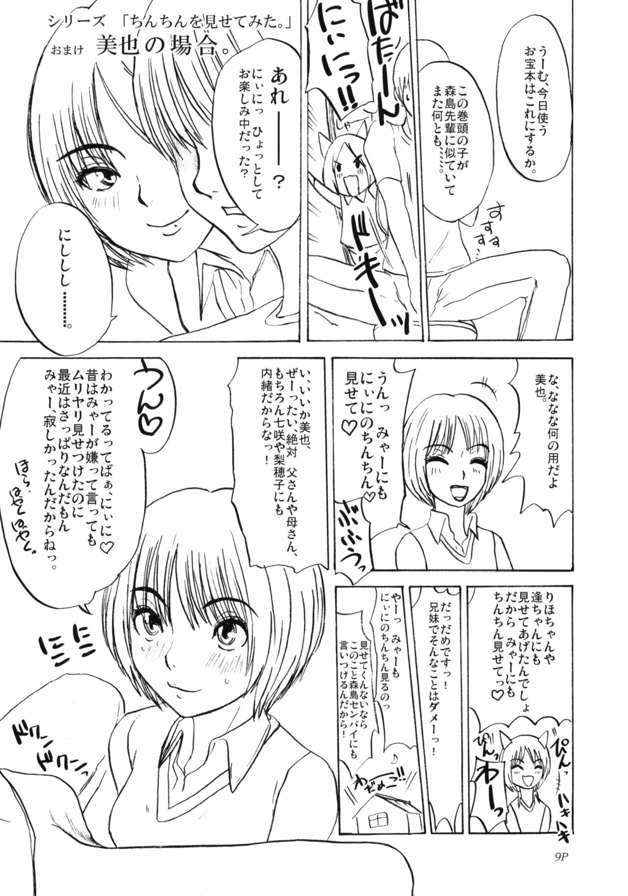 (C76) [Sekai Kakumei Club] Zukai Jyouzuna Mesubuta no Kaikata (Amagami) page 10 preview