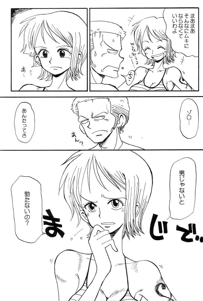 [Cha Cha Cha Brothers, Rupinasu Touzokudan (Yokoyama Chicha)] Nami Nami Zoro Zoro (One Piece) page 8 preview