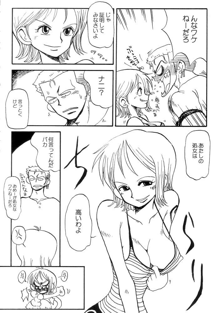 [Cha Cha Cha Brothers, Rupinasu Touzokudan (Yokoyama Chicha)] Nami Nami Zoro Zoro (One Piece) page 9 preview