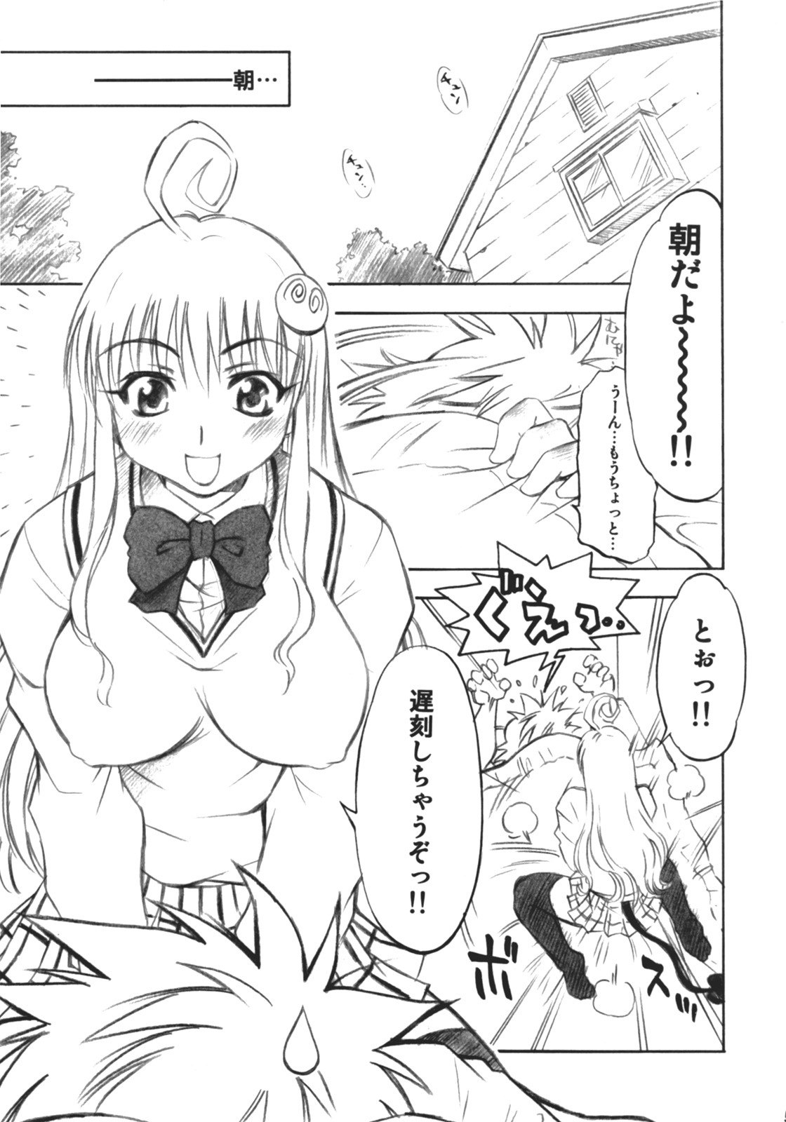 [Studio Wallaby (Nagisa Minami)] Troublekko (To LOVE-Ru) page 4 preview