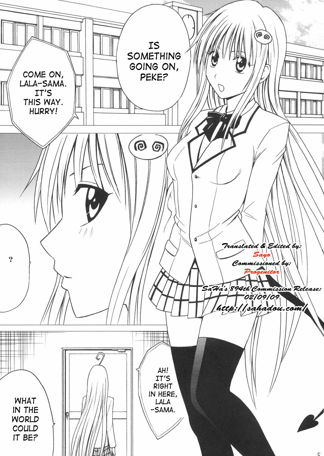[Crimson Comics (Crimson)] SELFISH (To LOVE-Ru) [English] [SaHa] page 4 preview