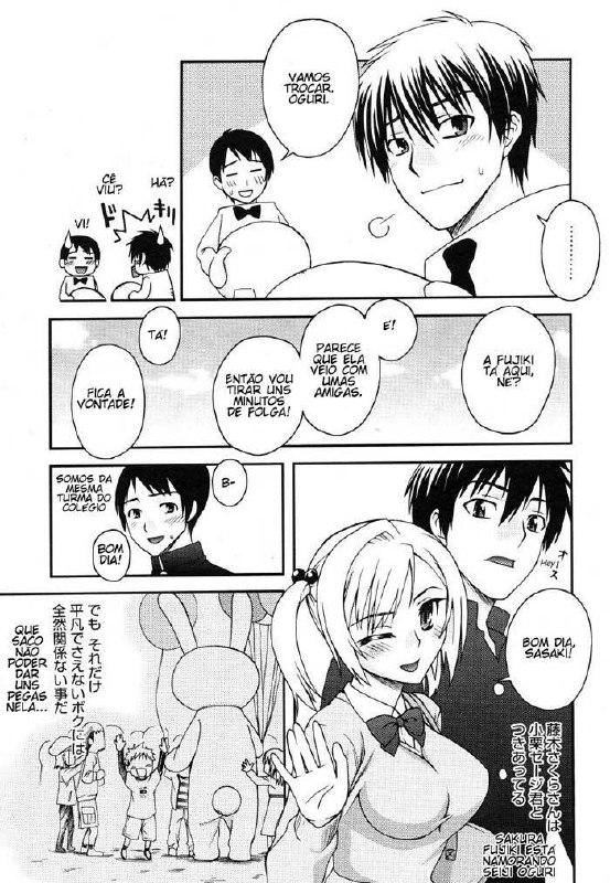 [Unagimaru] Kigurumi Panic | Pânico no Parque (COMIC Megastore 2006-07) [Portuguese-BR] [GraphiComix] page 4 preview