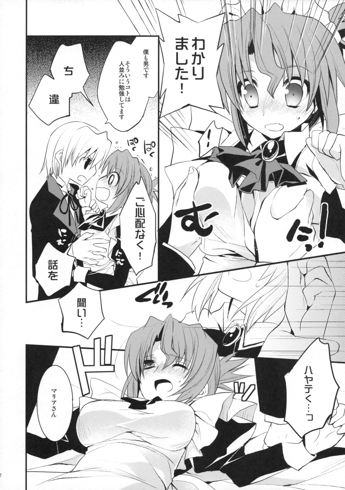 (C76) [ARESTICA, D.N.A.Lab. (Ariko Youichi, Miyasu Risa)] BLOOMING FLOWER (Hayate no Gotoku!) page 11 preview