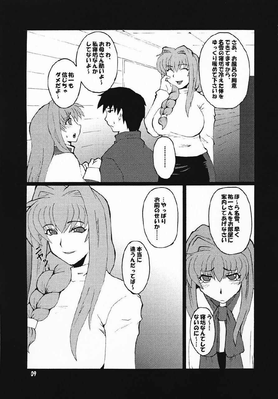 (C69) [Hanjuku Yude Tamago (Canadazin)] Kyouki vol. 4 (Kanon) page 8 preview