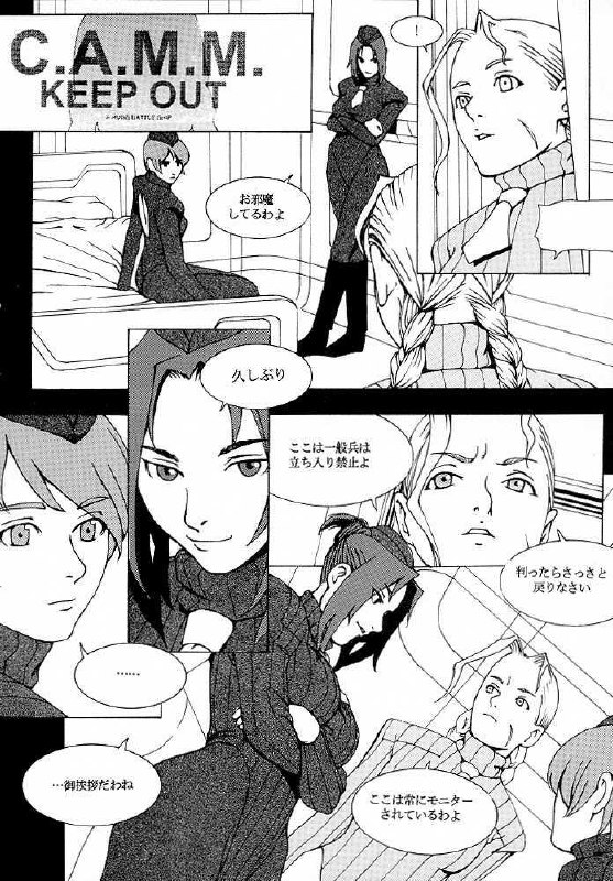 (CR25) [COPY CAT CRIME (Shinma Daigo)] FAN3 (Street Fighter) (incomplete) page 9 preview