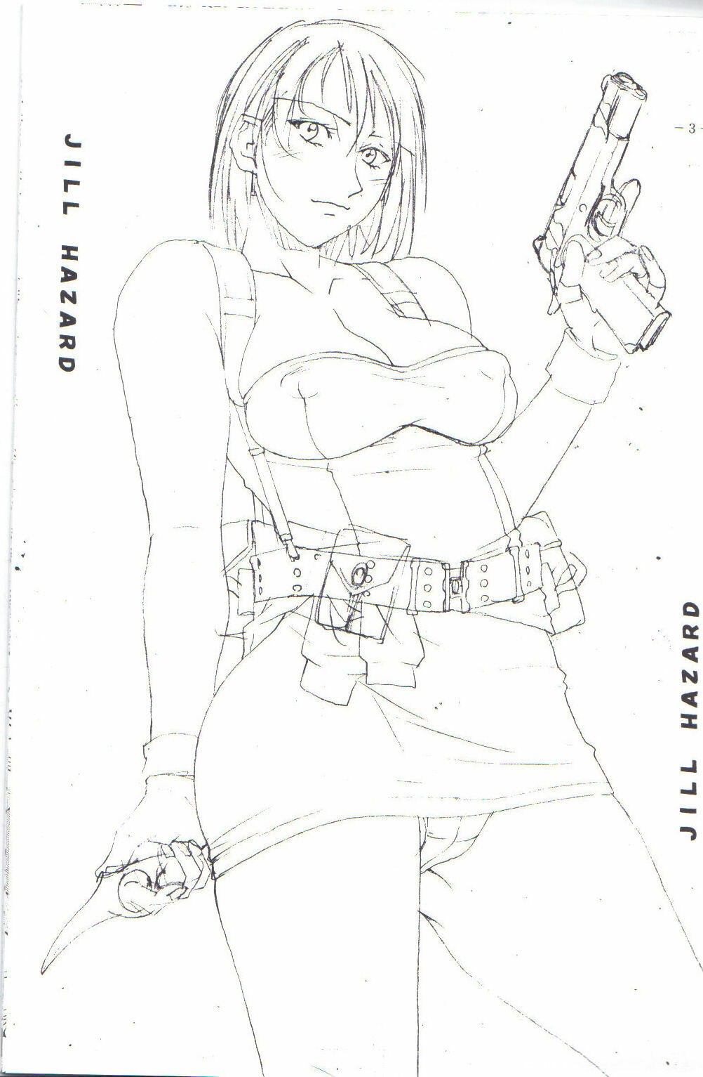 (C74) [C R C (Don Shigeru)] JILL HAZARD (Resident Evil) page 2 preview