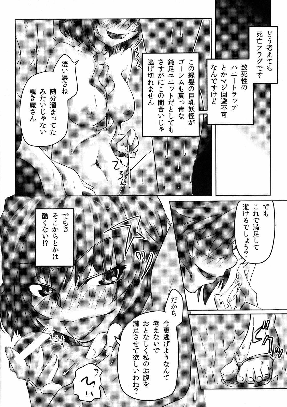 (C76) [kaibido (mokei)] Gensoukyou dewa Yoku Aru Koto (Touhou Project) page 12 preview
