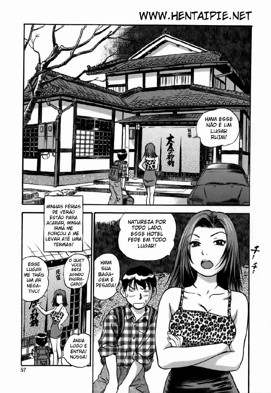 [The Seiji] Aneki no Shoushin Ryokou | Aneki's Broken Hearted Trip (Momo Muite Kuri Namete) [Portuguese-BR] [HentaiPie] page 2 preview