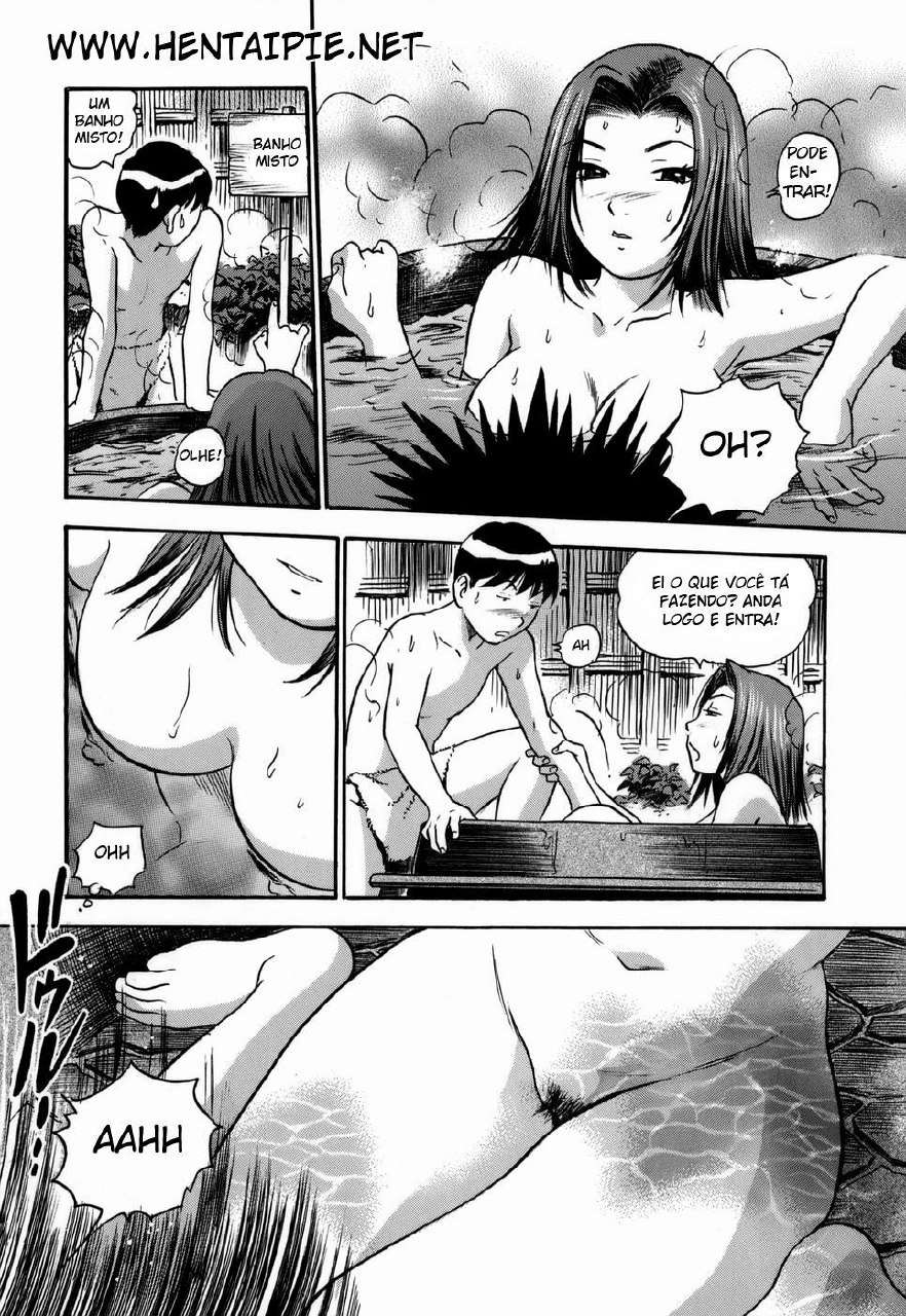 [The Seiji] Aneki no Shoushin Ryokou | Aneki's Broken Hearted Trip (Momo Muite Kuri Namete) [Portuguese-BR] [HentaiPie] page 7 preview