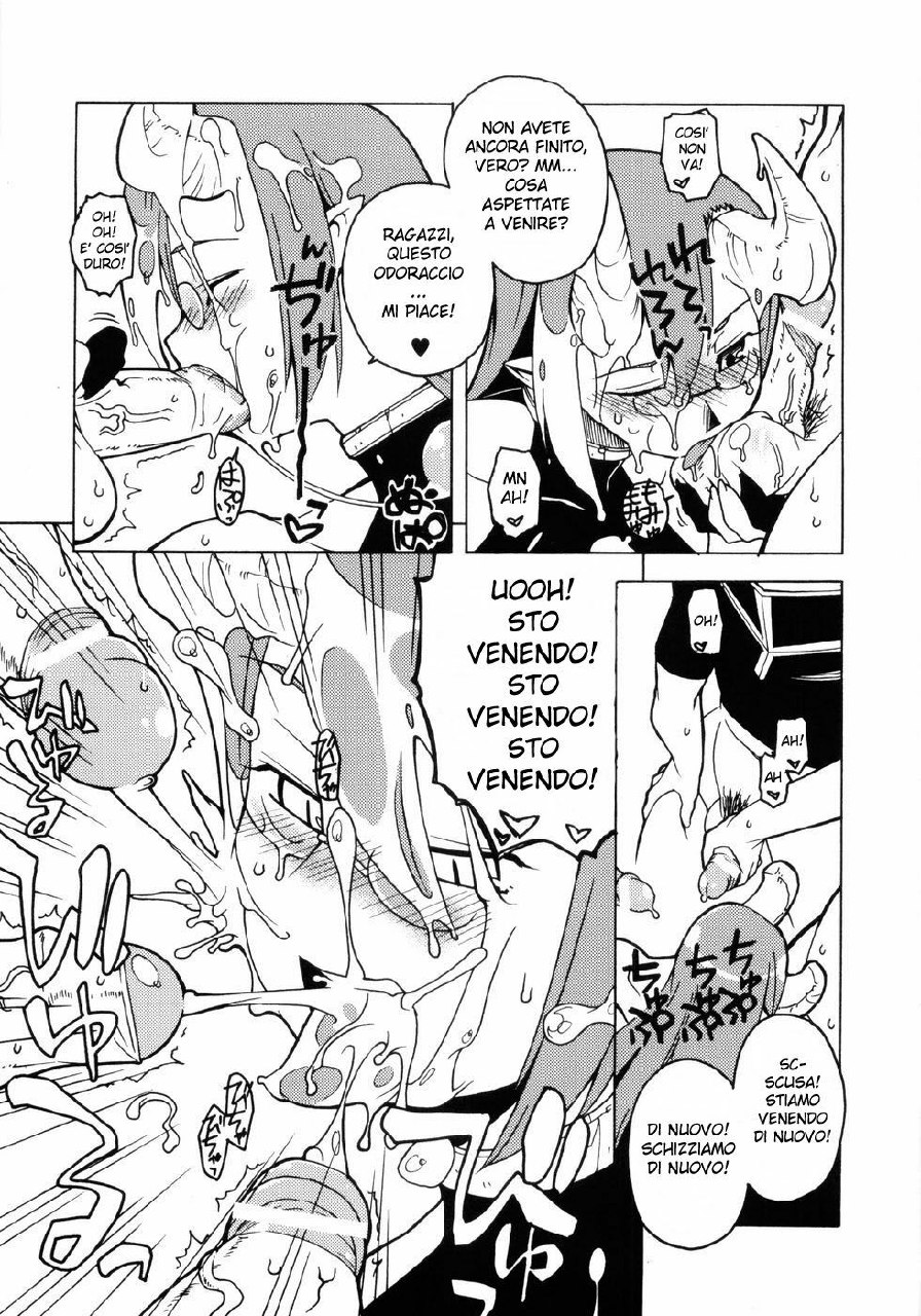 [Takatsu] Seikishidan no Shuuen | La Fine dei Cavalieri Consacrati (Hakudaku Ojoku - Heroine Bukkake Anthology) [Italian] [Hiso] page 11 preview