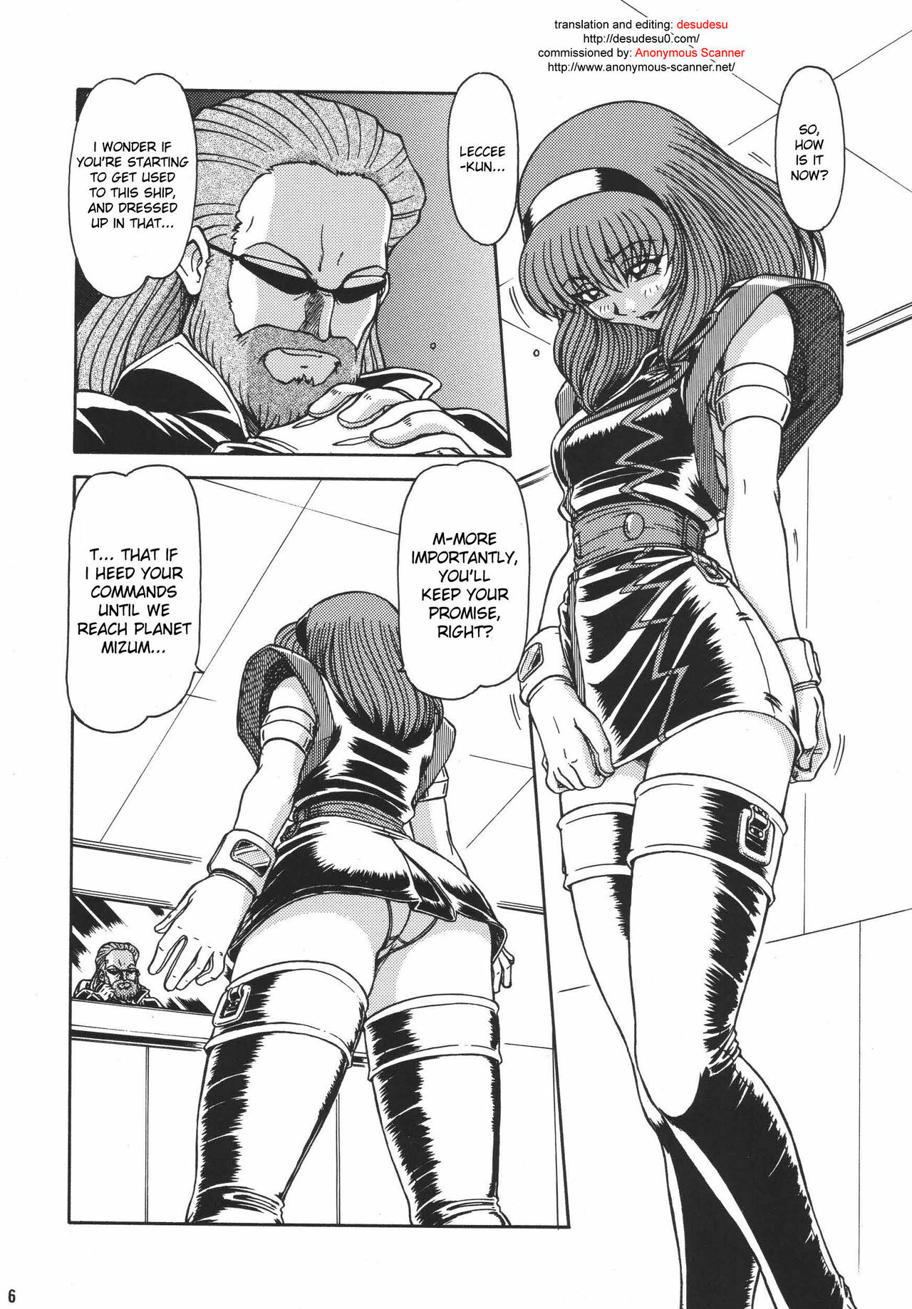 (C60) [ONE-SEVEN (Hagane Tetsu)] RED MUFFLER L (Heavy Metal L-Gaim) [English] page 6 preview