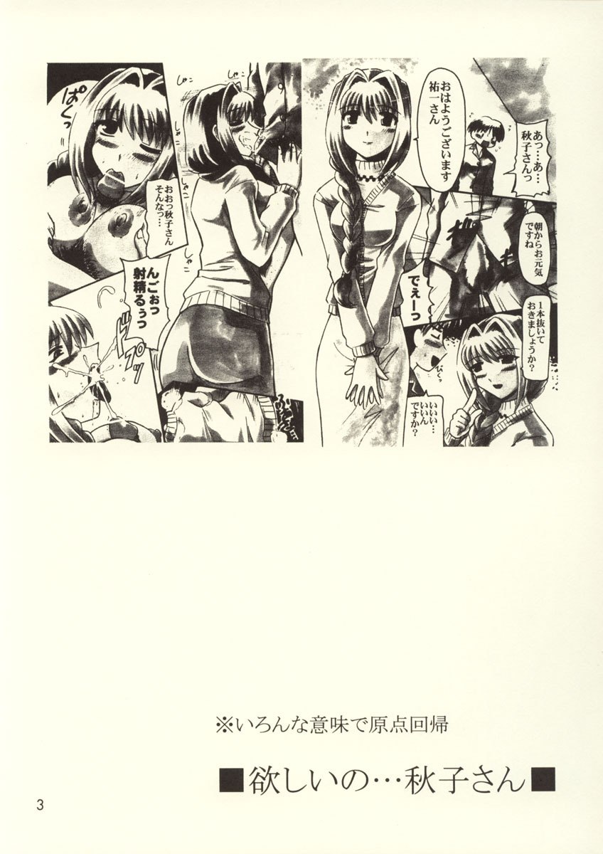 (C64) [Salvage Koubou (Houou-tan)] Hoshii no... Akiko-san (Kanon) page 5 preview