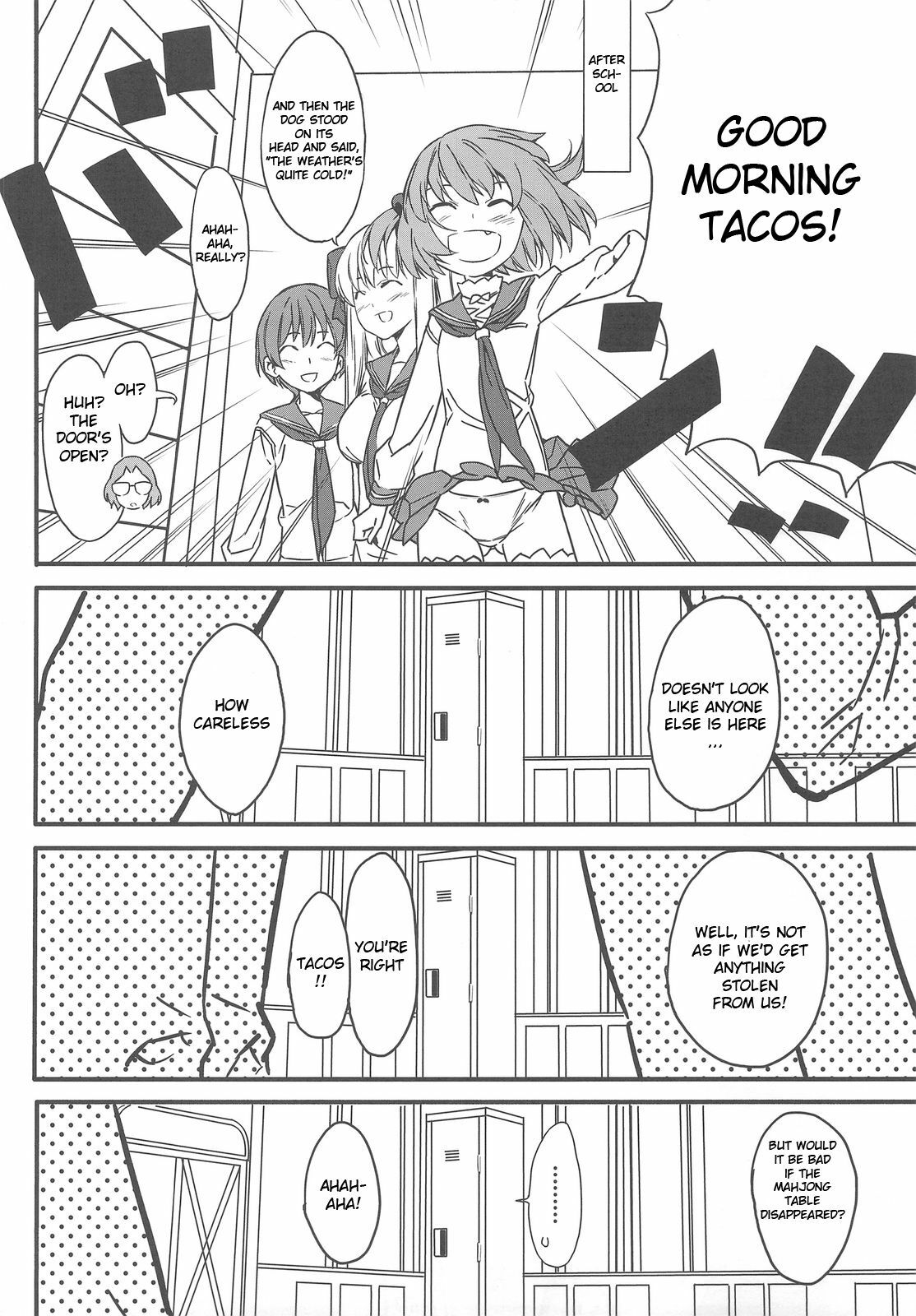 (C76) [Moriisan-Tokono (Morii Shizuki)] Semai Toko ga Ochitsuku notte Nandarou ne Are | What do you mean, will that tight place fit me (Saki) [English] page 5 preview