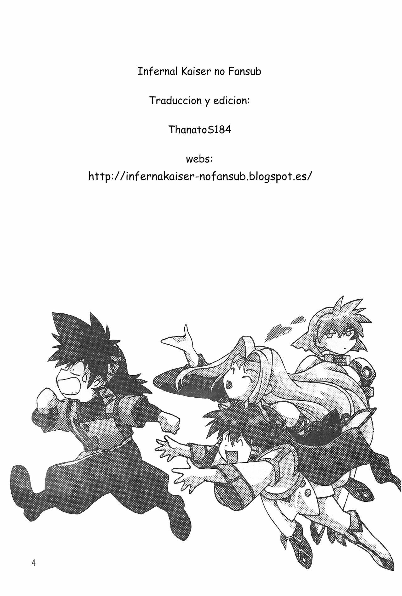 (C66) [Studio Katsudon (Manabe Jouji)] VANDREAD ALL CHARACTERS BOOK (Vandread) [Spanish] [Infernal Kaiser no Fansub] page 3 preview