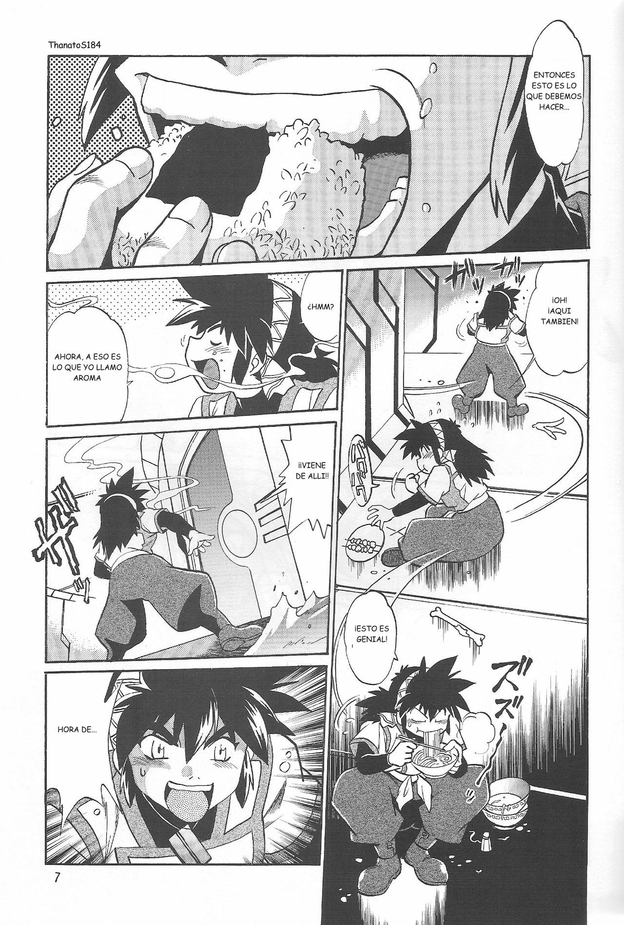 (C66) [Studio Katsudon (Manabe Jouji)] VANDREAD ALL CHARACTERS BOOK (Vandread) [Spanish] [Infernal Kaiser no Fansub] page 6 preview