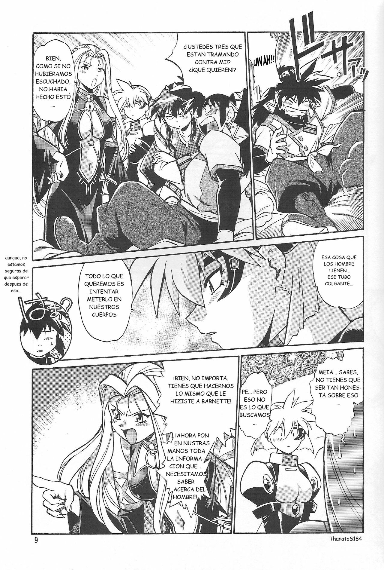 (C66) [Studio Katsudon (Manabe Jouji)] VANDREAD ALL CHARACTERS BOOK (Vandread) [Spanish] [Infernal Kaiser no Fansub] page 8 preview