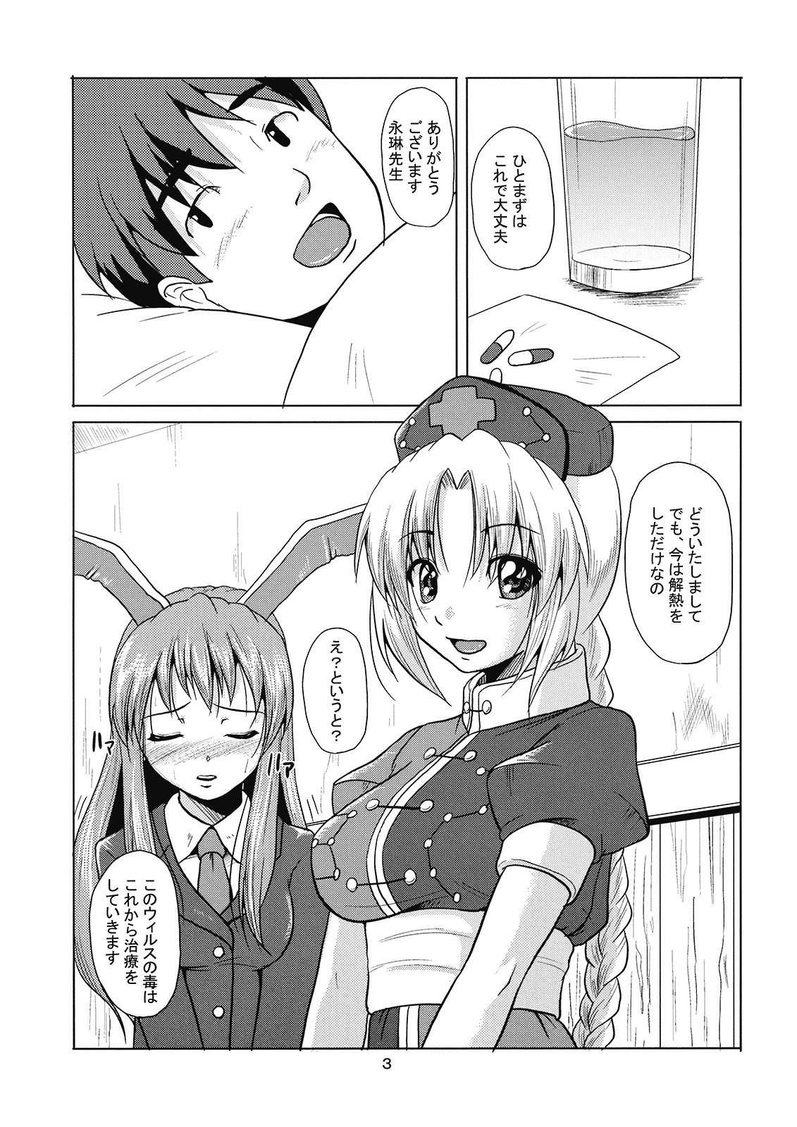 (C76) [Karibian (Keraton)] Yagokoro Shinryou Houmon (Touhou Project) page 5 preview