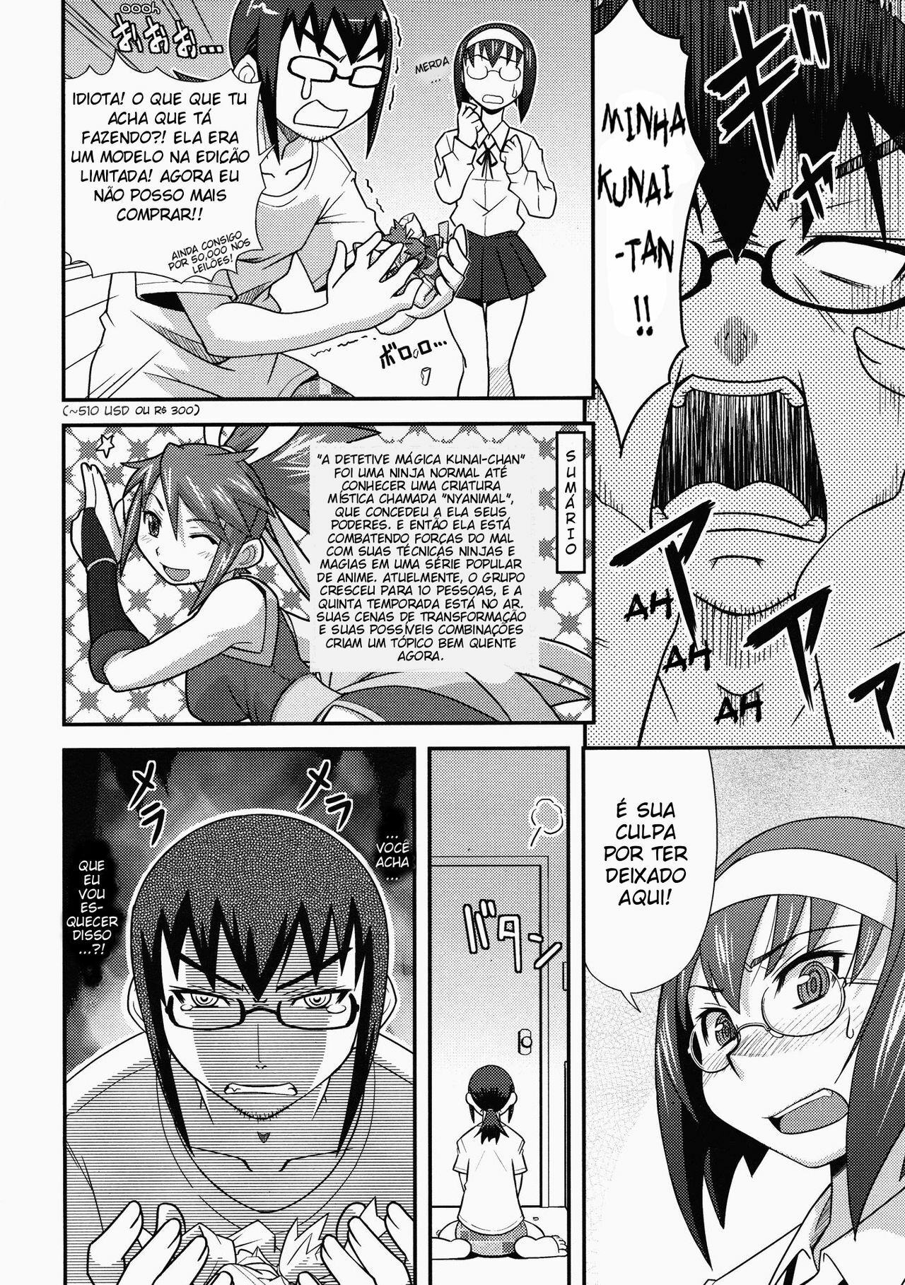 [Haganema] Namaiki my Sister | Minha Irmã Atrevida (COMIC Tenma 2009-06) [Portuguese-BR] [Tojara Dark] page 4 preview