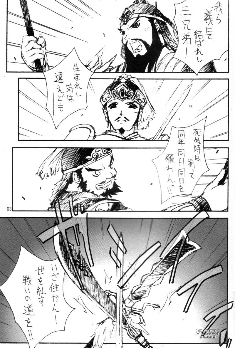 (C68) [ZI0TOPIA (Yamato Masaomi)] Trinity (Dynasty Warriors) page 2 preview