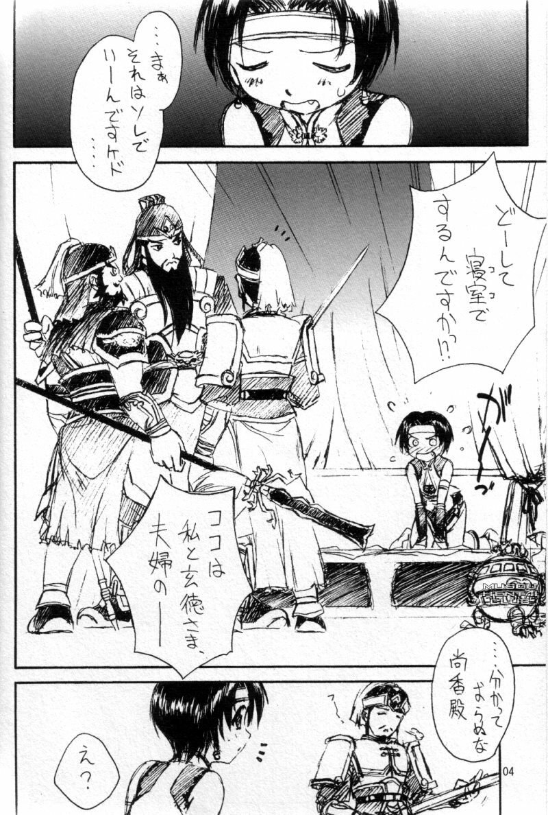 (C68) [ZI0TOPIA (Yamato Masaomi)] Trinity (Dynasty Warriors) page 3 preview
