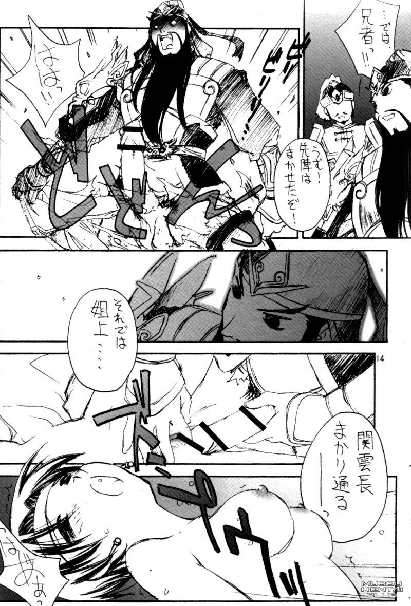 (C68) [ZI0TOPIA (Yamato Masaomi)] Trinity (Dynasty Warriors) page 12 preview