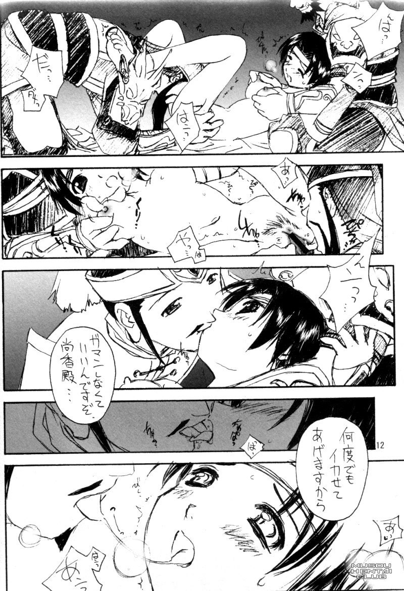 (C68) [ZI0TOPIA (Yamato Masaomi)] Trinity (Dynasty Warriors) page 10 preview
