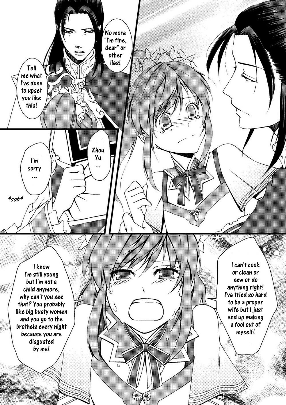 (Kouchi ni wa Tatsu koto Nakare 9) [Gekka (Kakei Asato)] Kochou Ranbu Ni (Dynasty Warriors) [English] page 9 preview