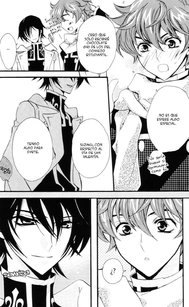 [kashi (Fujiya Ai, Shouoto Aya)] Royal Chocolate Flash (CODE GEASS: Lelouch of the Rebellion) [Spanish] page 7 preview