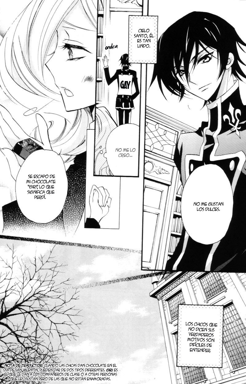 [kashi (Fujiya Ai, Shouoto Aya)] Royal Chocolate Flash (CODE GEASS: Lelouch of the Rebellion) [Spanish] page 5 preview