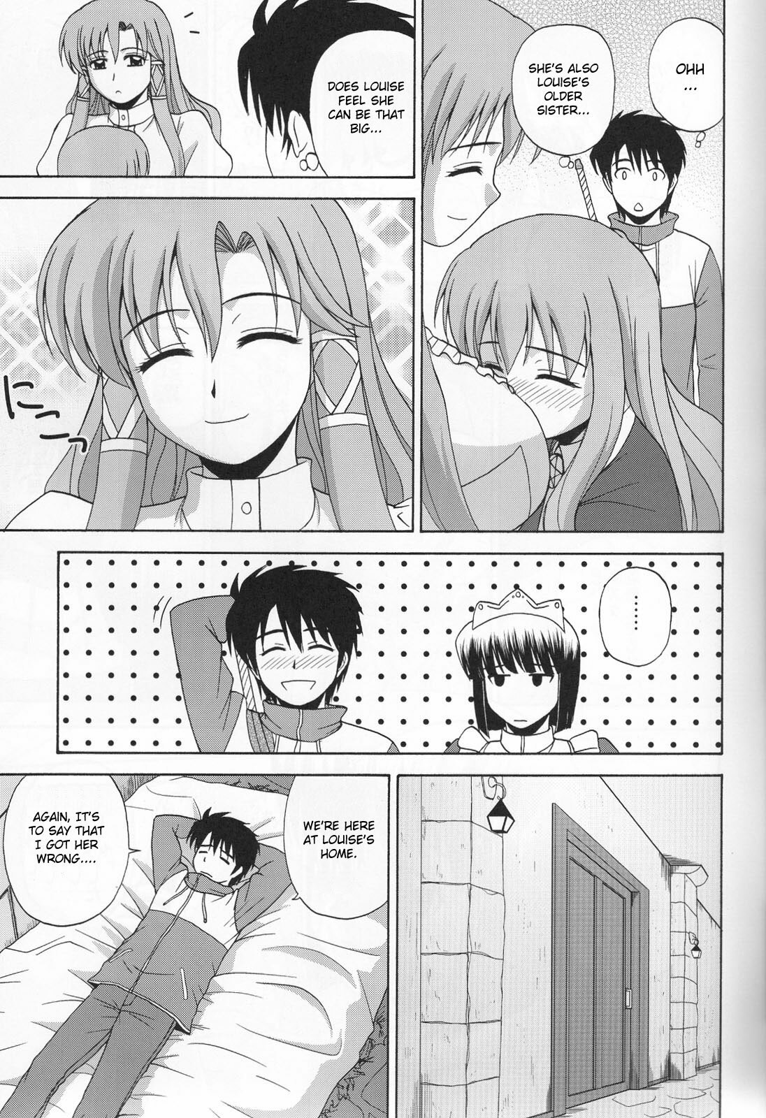 (C76) [G-SCAN CORP. (Satou Chagashi)] Le beau maitre 6 (Zero no Tsukaima) [English] [CGRascal] page 4 preview