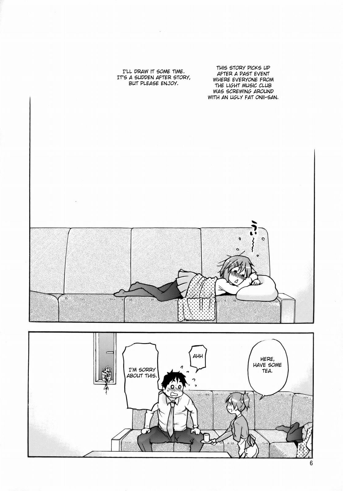 (C76) [Okina Keikaku (Shiwasu No Okina)] Ui wa dekiteorunou bon (K-ON!) [English] page 5 preview