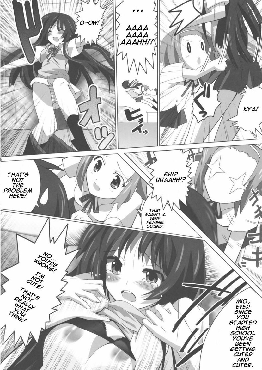 (Houkago Tea Time) [Lezmoe! (Oyu no Kaori)] K-ON Bon 3!? -Mio to Ritsu- (K-ON!) [English] [Burning Bang] page 8 preview