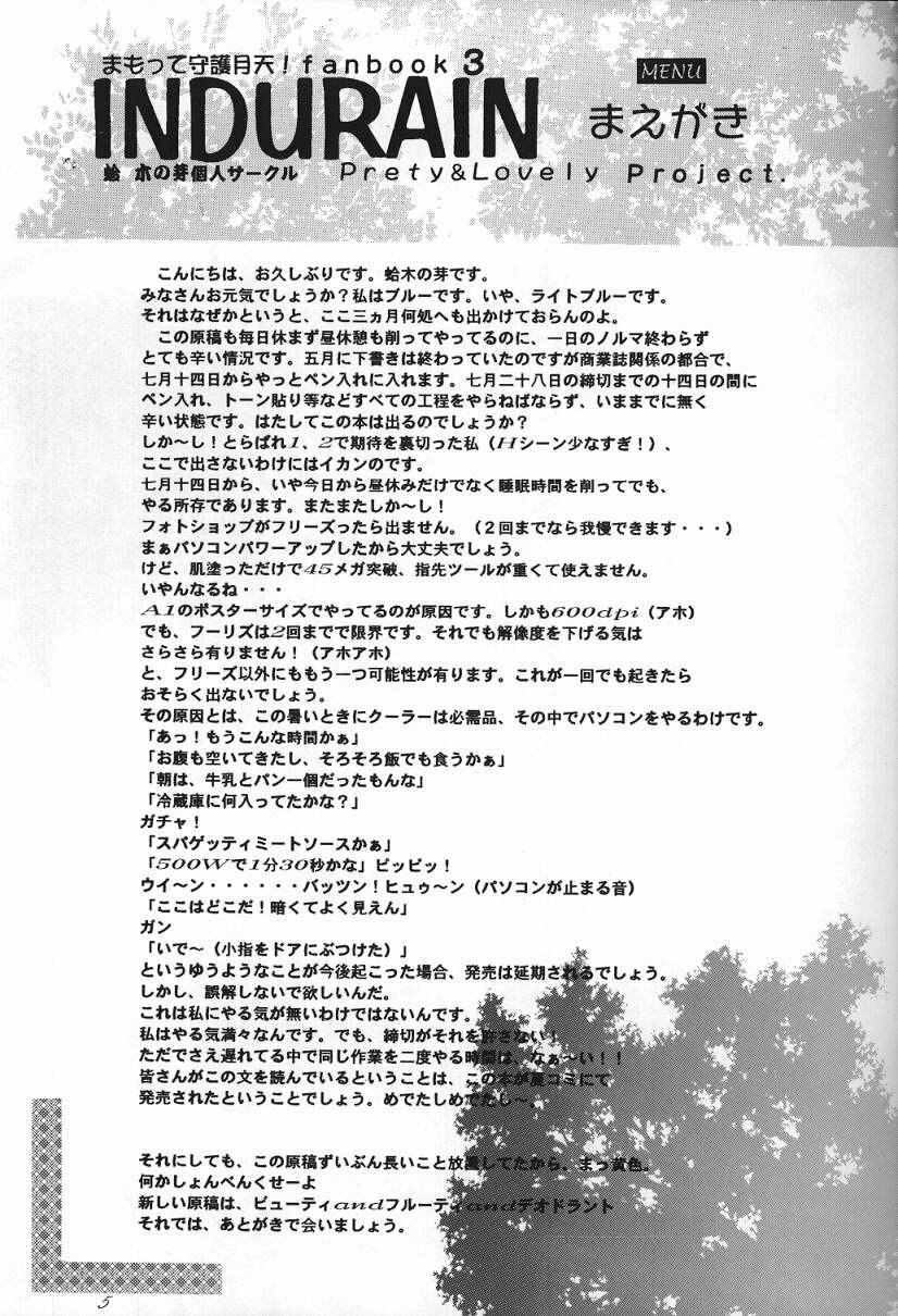 [INDURAIN (Hamaguri Kinome)] Transparent link 3 (Mamotte Shugogetten!) page 4 preview