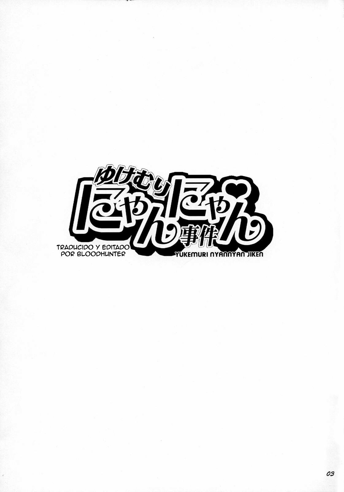 (C70) [Todd Special (Todd Oyamada)] Yukemuri NyanNyan Jiken (Bleach) [Spanish] page 3 preview