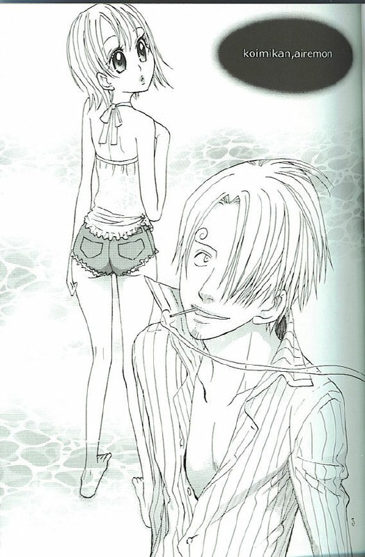 [One-Two-Don! (Akamura Nozomu)] Koimikan Airemon (One Piece) page 2 preview